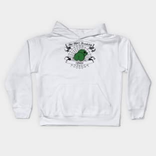 The tipsy twerking spider Kids Hoodie